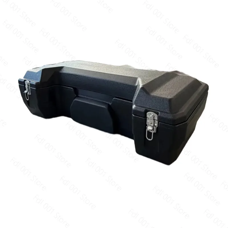 ATV Rear Storage Box All Terrain Vehicle Tool Box Thickened 47L Waterproof Hard Cargo Case