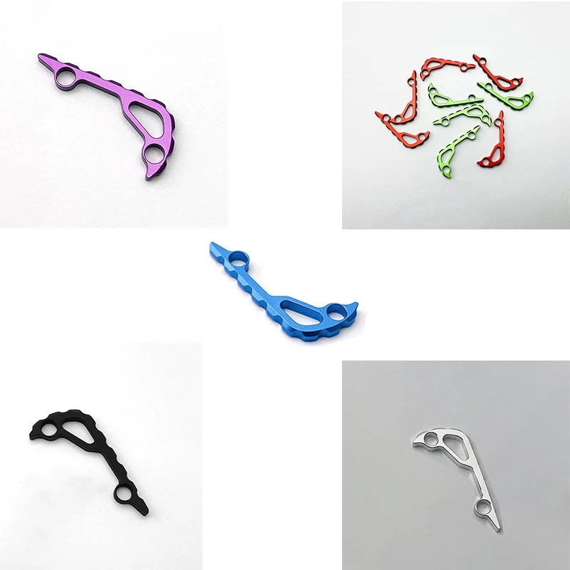 1Pc อลูมิเนียมอัลลอยด์วัสดุที่กำหนดเองมีด Backspacer กลับ Spacer กระดูกสันหลัง Keel สำหรับ Benchmade Bugout 535 DIY อุปกรณ์เสริม