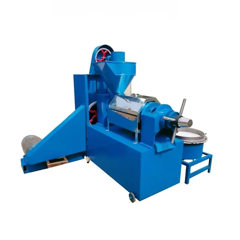 Screw Oil Press Corn Soyb Peanut Rapeseed Castor Automatic Oil Extraction Equipment Cold Pressing Equipment