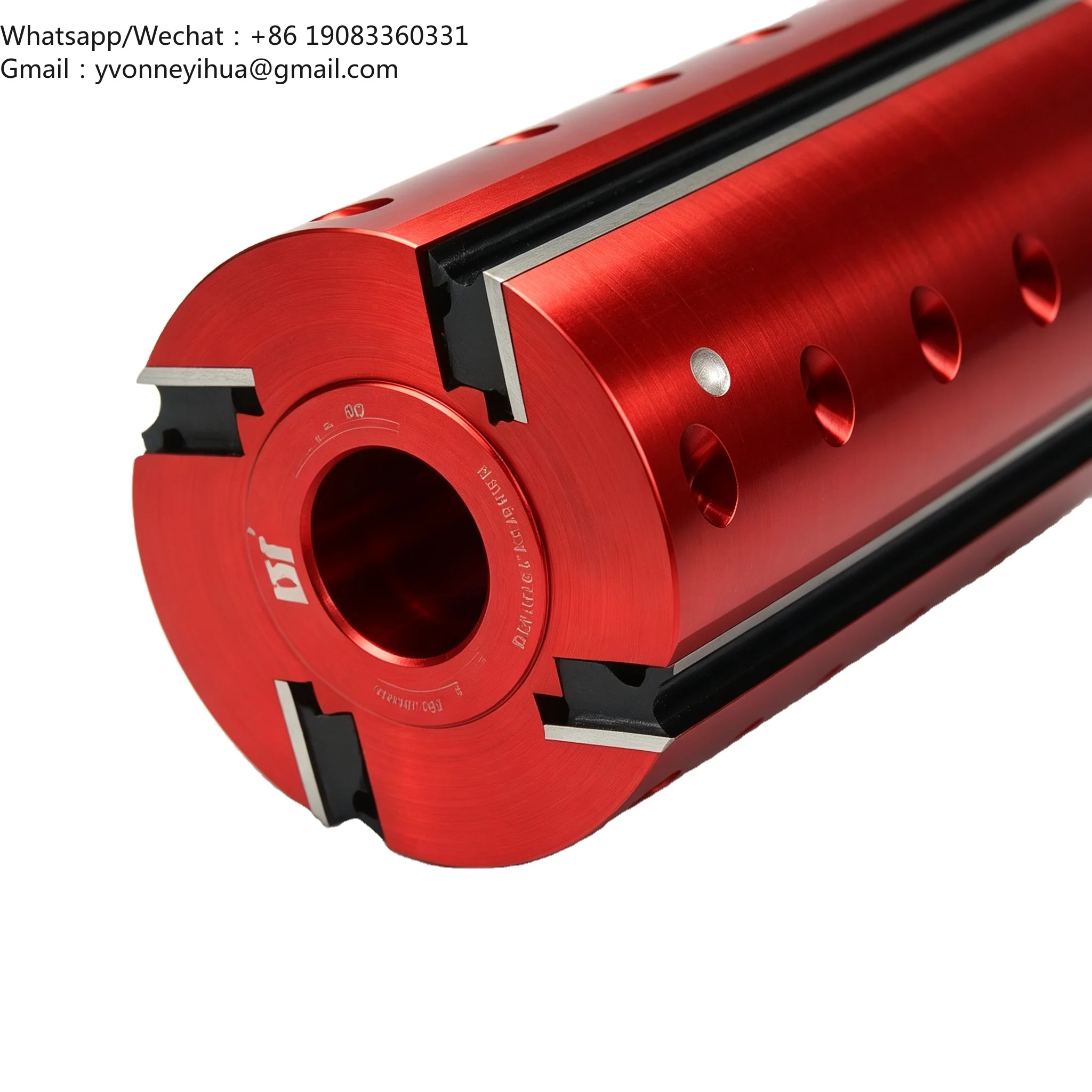 Industrial Moulder Cutterhead Customized Carpentry Wood Alum Steel Cutter Head For Door Frame