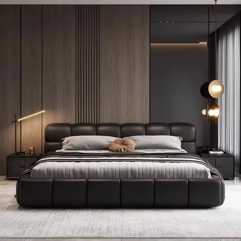 

Italian Waterproof Double Bed Luxury Princess Bedframe Twin Storage Double Bed Queen King Size Schlafzimmer Bett Home Furniture