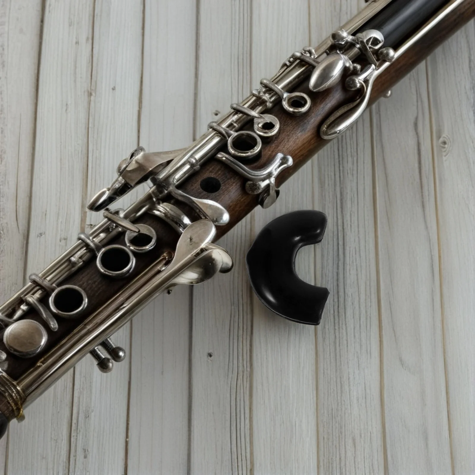 

3 Pcs Saxophone Strap Accessories Neck Clasp Rubber Cover Tenor Hook Sleeve Clarinet for Music Adjustment Buckle Straps