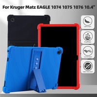 For Kruger Matz EAGLE 1074 1075 1076 10.4 Tablet Case Shockproof Cover Soft Silicon Stand Protective Shell