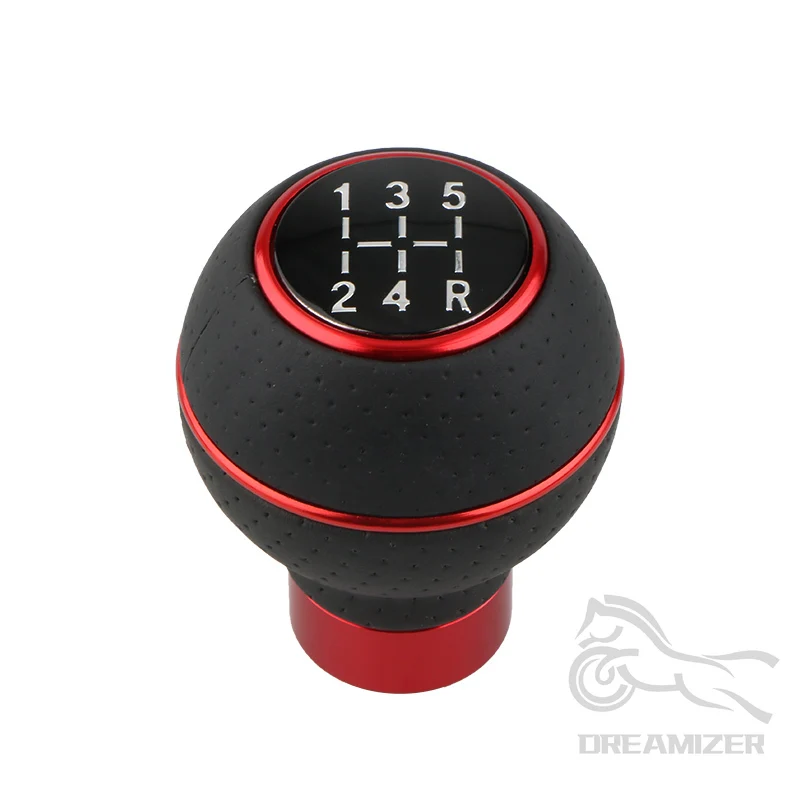 

Universal 5 Speed Car Gear Shift Knob M8 M10 M11 M12 For Manual Transmission Automatic Gear level Knob Shift Lever Aluminium