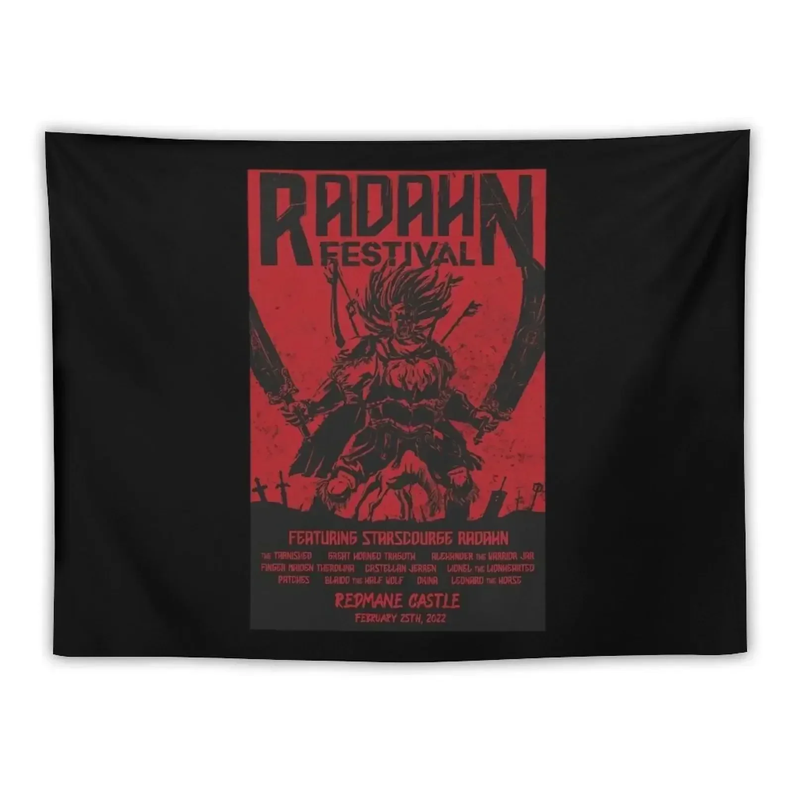 

Radahn Festival Tapestry Aesthetics For Room Tapete For The Wall Aesthetic Room Decor Korean Tapestry