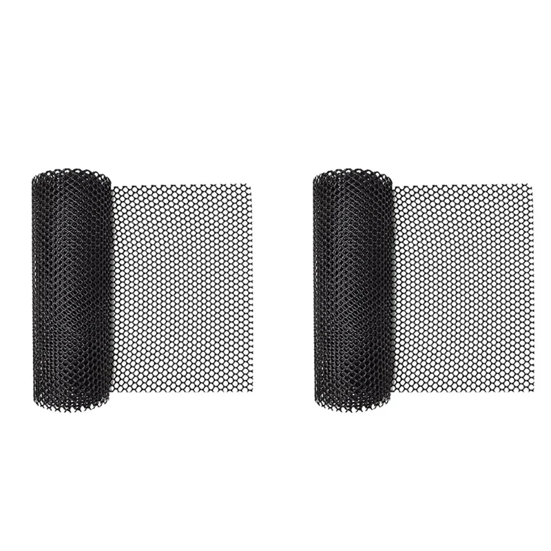 

2X Plastic Chicken Wire Fence Mesh,Fencing Wire For Gardening, Poultry Fencing, Chicken Wire Frame For Floral Netting-B09B