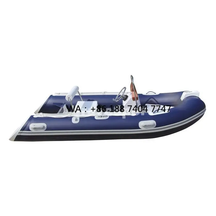 Best Selling 3.6m Semi-Rigid Fiberglass Inflatable Boat for Sale