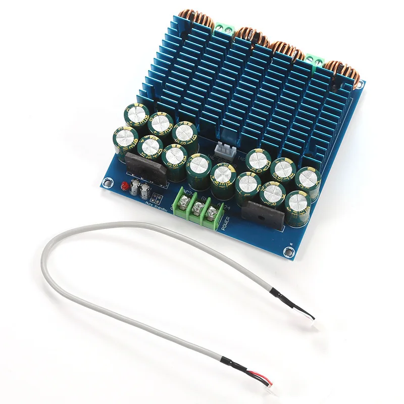 

XH-M252 Ultra High Power TDA8954TH Dual Chip Class D Digital Amplifier Board Audio Amplifier Board 420W*2