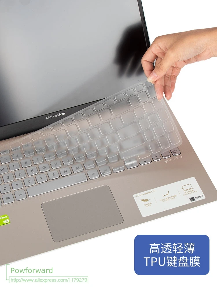 For ASUS VivoBook 15 X512FB X512FL X512FJ X512DK X512UF X512UA X512FA X512da X512UB X512 Tpu Keyboard Cover Skin Protector