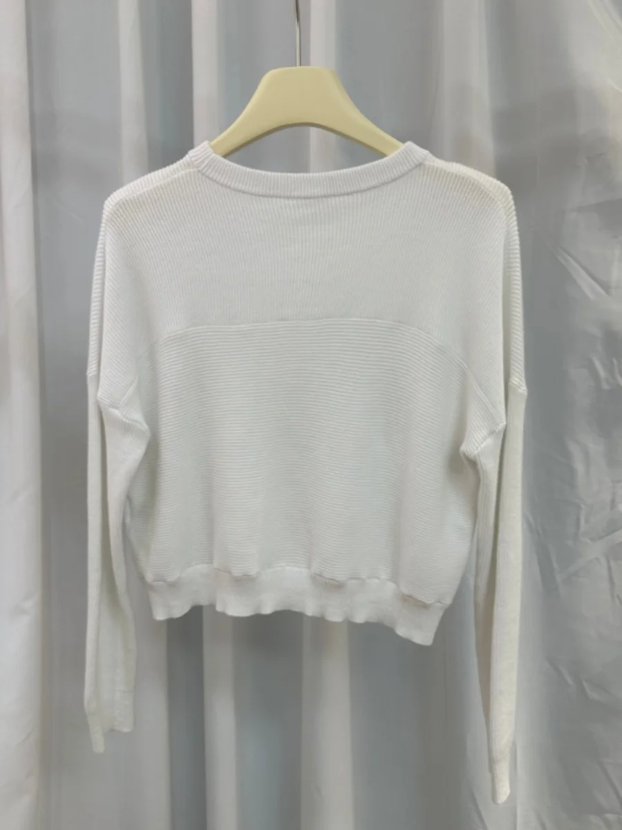 24 B//C New Women’S Knitted Sweater Fashion Cotton Loose Casual Round Neck Pullover Top