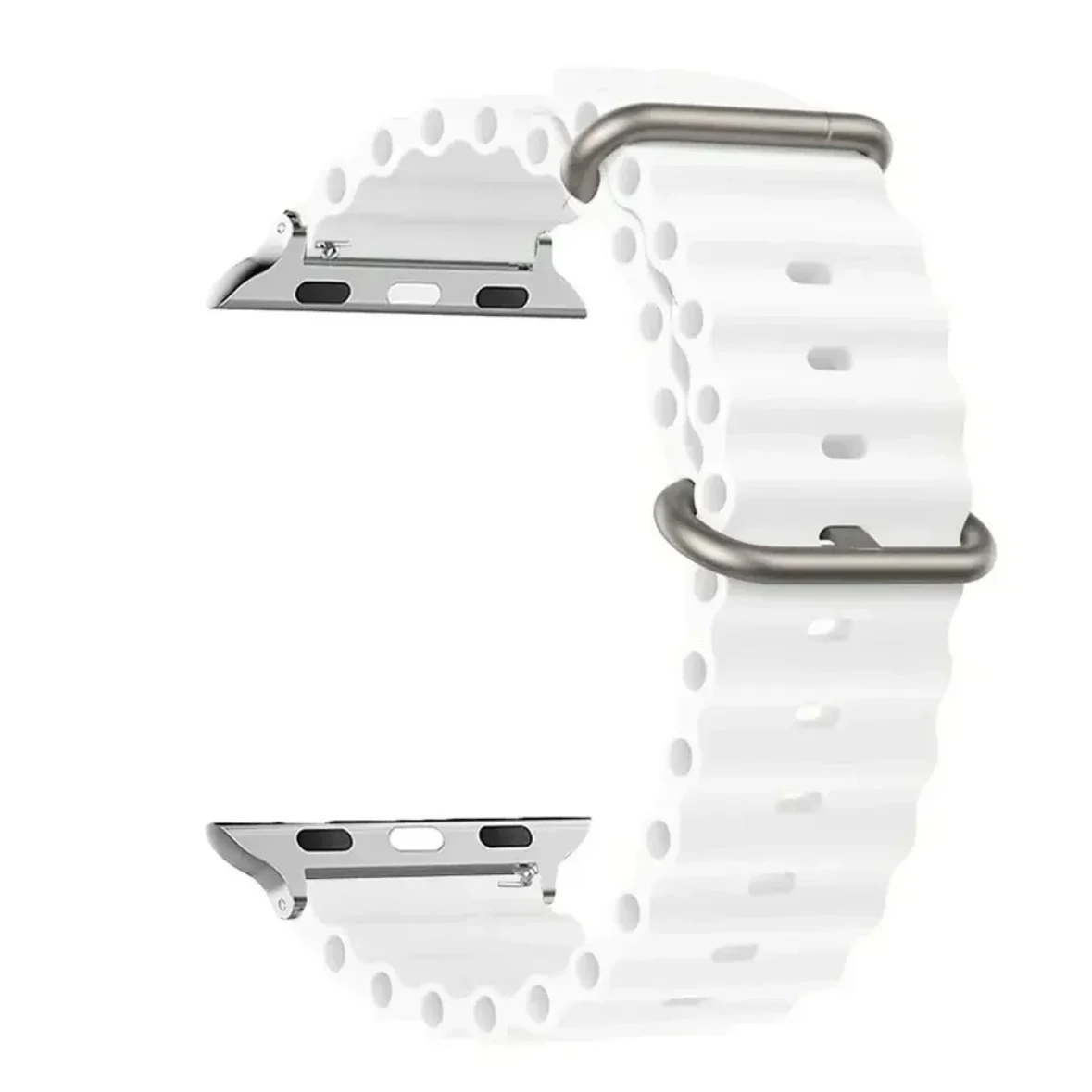 Silikonowy pasek Ocean do zegarka Apple Watch Ultra Series 9 SE iwatch 42mm 44mm 45mm 49mm 38mm 40mm 41mm correas 49 44 45 mm paski — zdjęcie 6