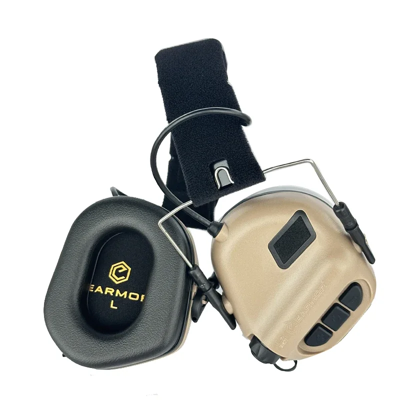 Imagem -04 - Earmor M31 Mod4 Auscultadores Táticos Cancelamento de Ruído Earmuffs Militar Anti-ruidoso Tiro Fone de Ouvido 22db Original