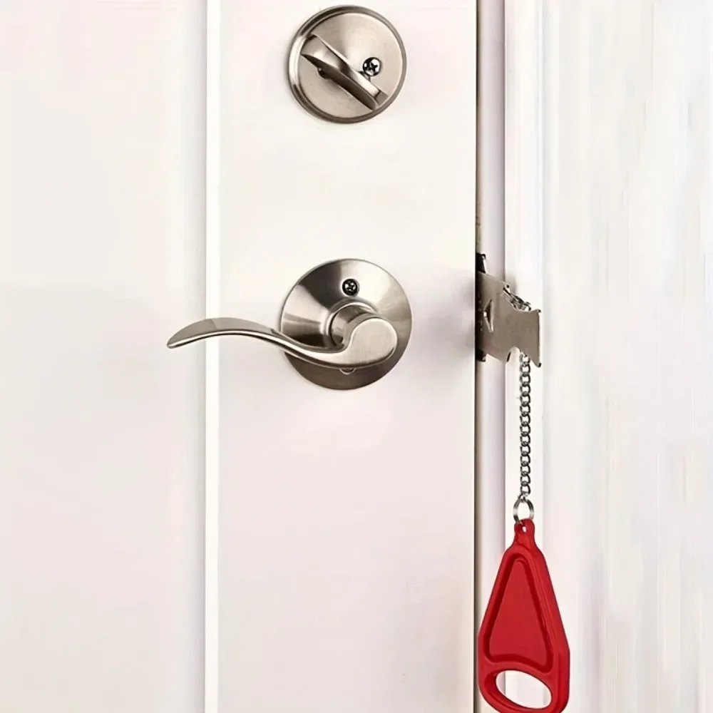 Anti-Theft Portable Door Lock for Travel | Heavy-Duty Security for Hotels/Airbnbs/Homes & Privacy Protection