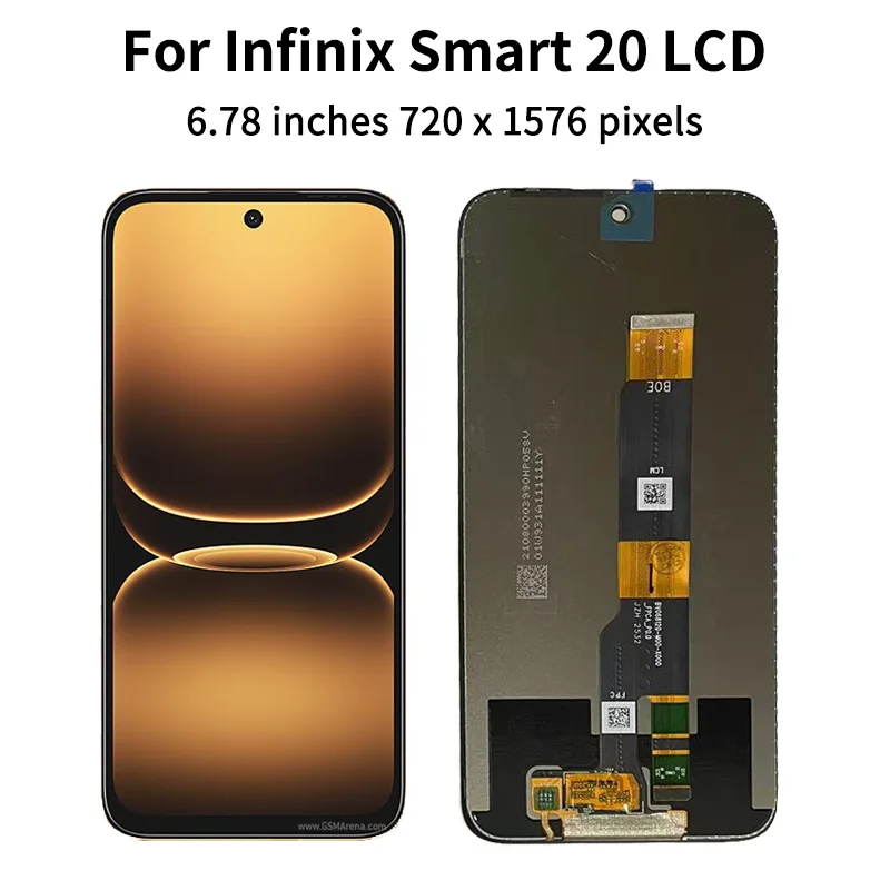 Infinix Smart 20 X6840 LCDディスプレイタッチスクリーンデジタイザー Infinix Smart 20 X6840 LCDディスプレイタッチスクリーンデジタイザー