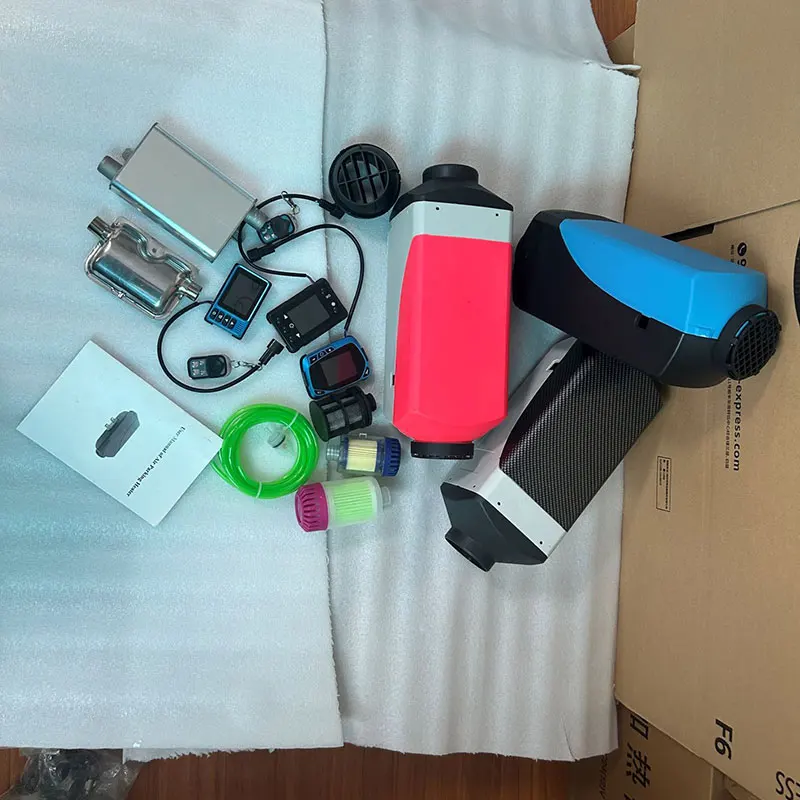 중국 공장 직영 2KW/5KW/8KW 디젤 주차 히터 - 12V/24V 블루투스 타이머 트럭 자동차용 히터