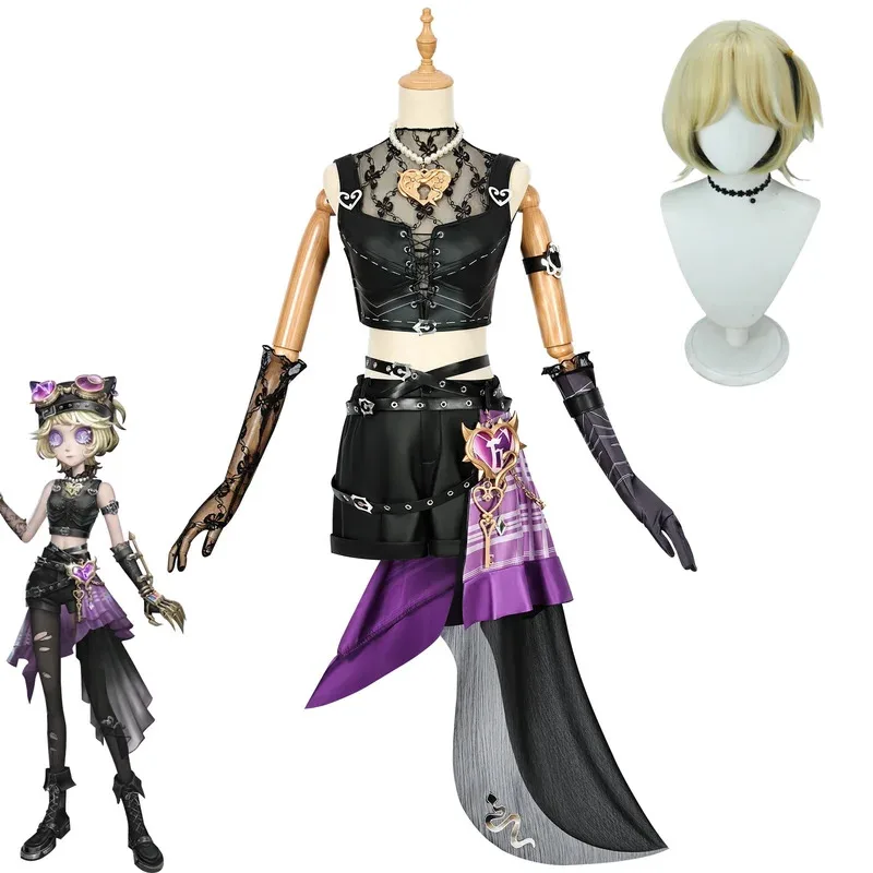

Tracy Reznik Skin Cosplay Anime Game Mechanic Costume Wig