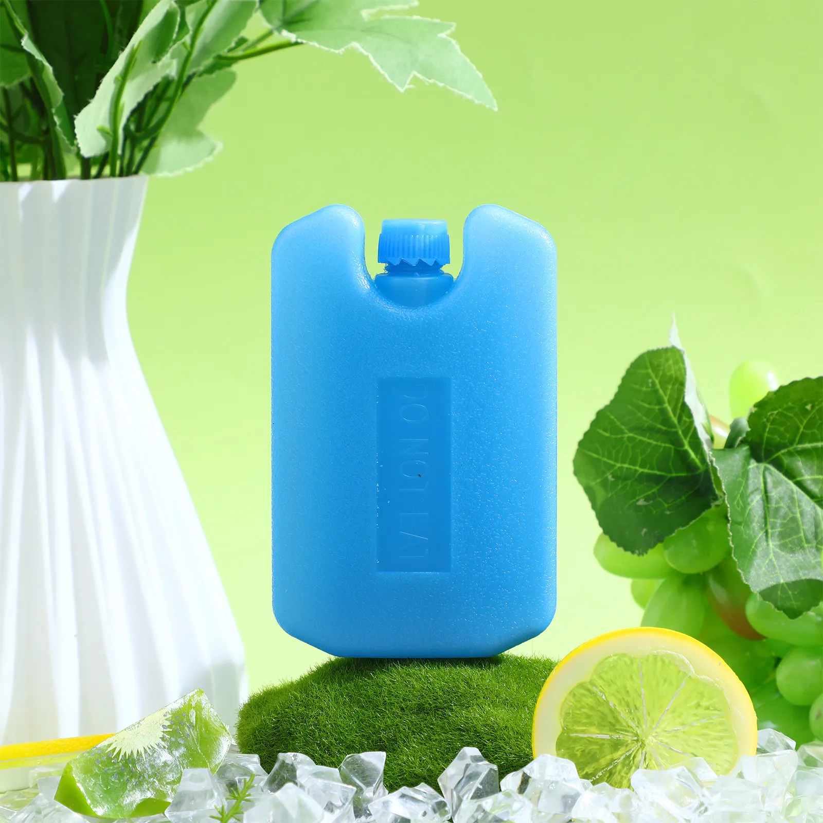 6Pcs Reusable Ice Crystal Cooling Boxes for Coolers Lunch Bags Portable Food Cold Pack Outdoor Travel Ice Packs