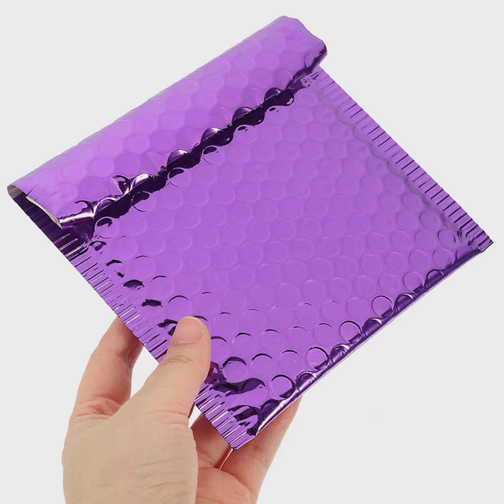 20 قطعة من أكياس البريد المدمجة ذات الفقاعات الملونة، أكياس شحن لاصقة قوية لإحكام الإغلاق للملابس، توريد حزمة الأعمال الصغيرة