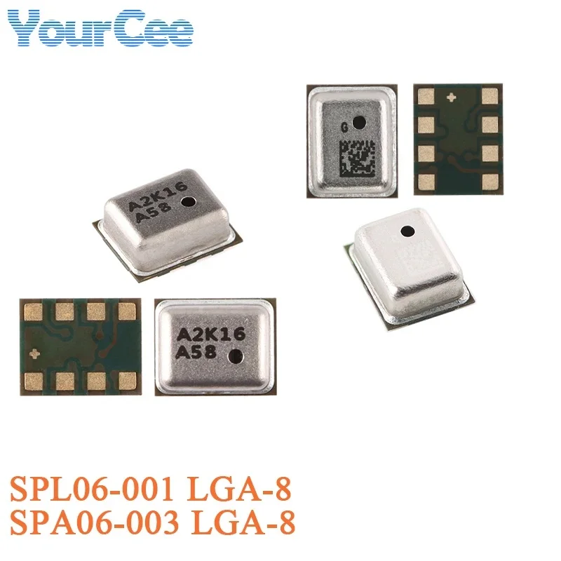 5pcs/1pc SPL06-001 LGA-8 SPL06001 SPA06-003 Digital Pressure Sensor Chip SPA06-003 Atmospheric Pressure Temperature Sensor Chip