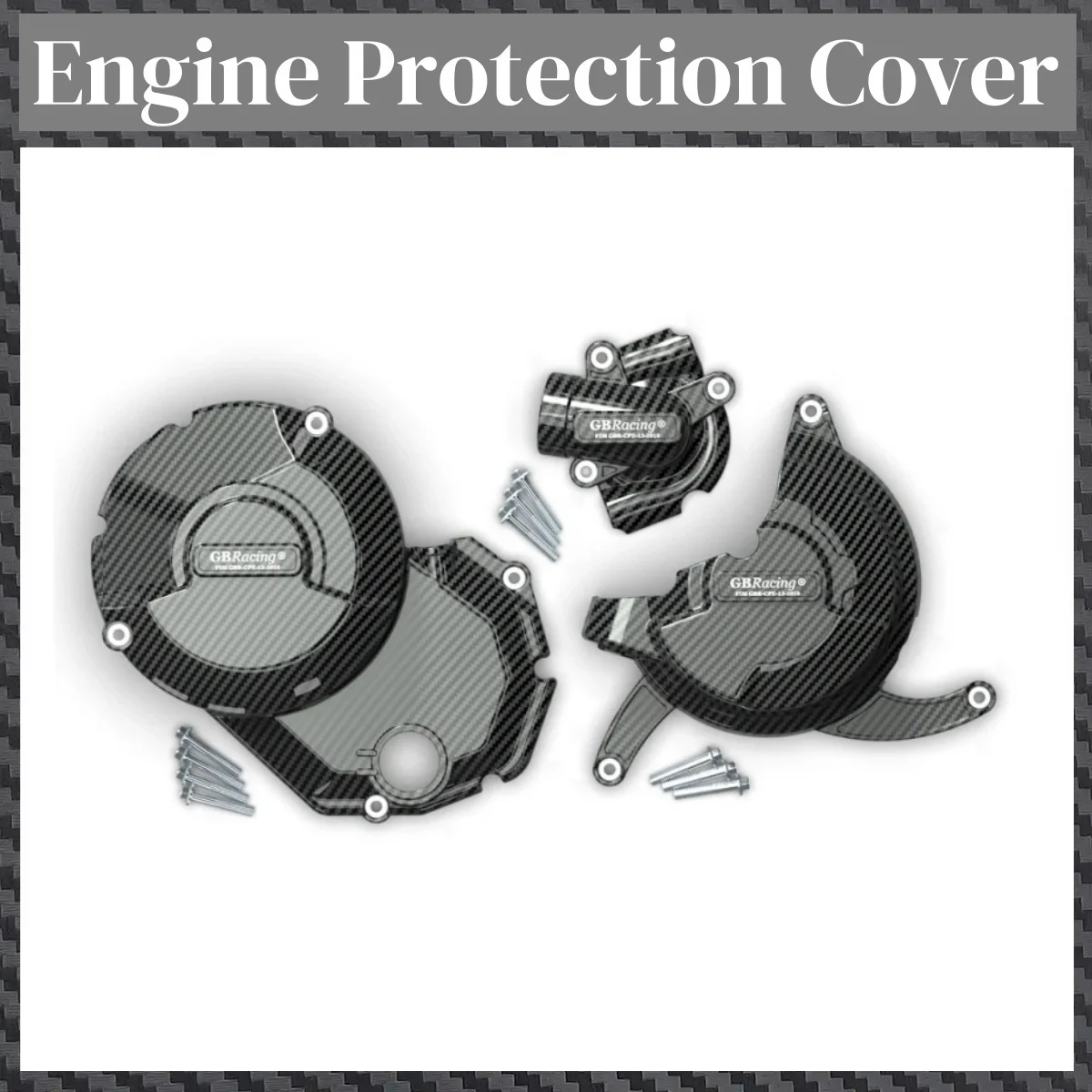 

GBRacing for Ducati HYPERMOTARD 950/SP/RVE 2019-2023/MULTISTRODA 950 2019-2022 Motorcycle Accessories, Engine Protective Cover