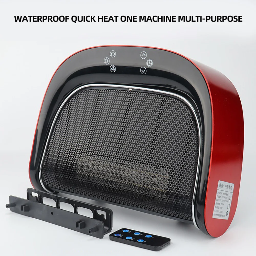 سخان مساحة منزلي متعدد الوظائف مثبت على الحائط 2025، سخان كهربائي موفر للطاقة بقدرة 2000 وات للحمام