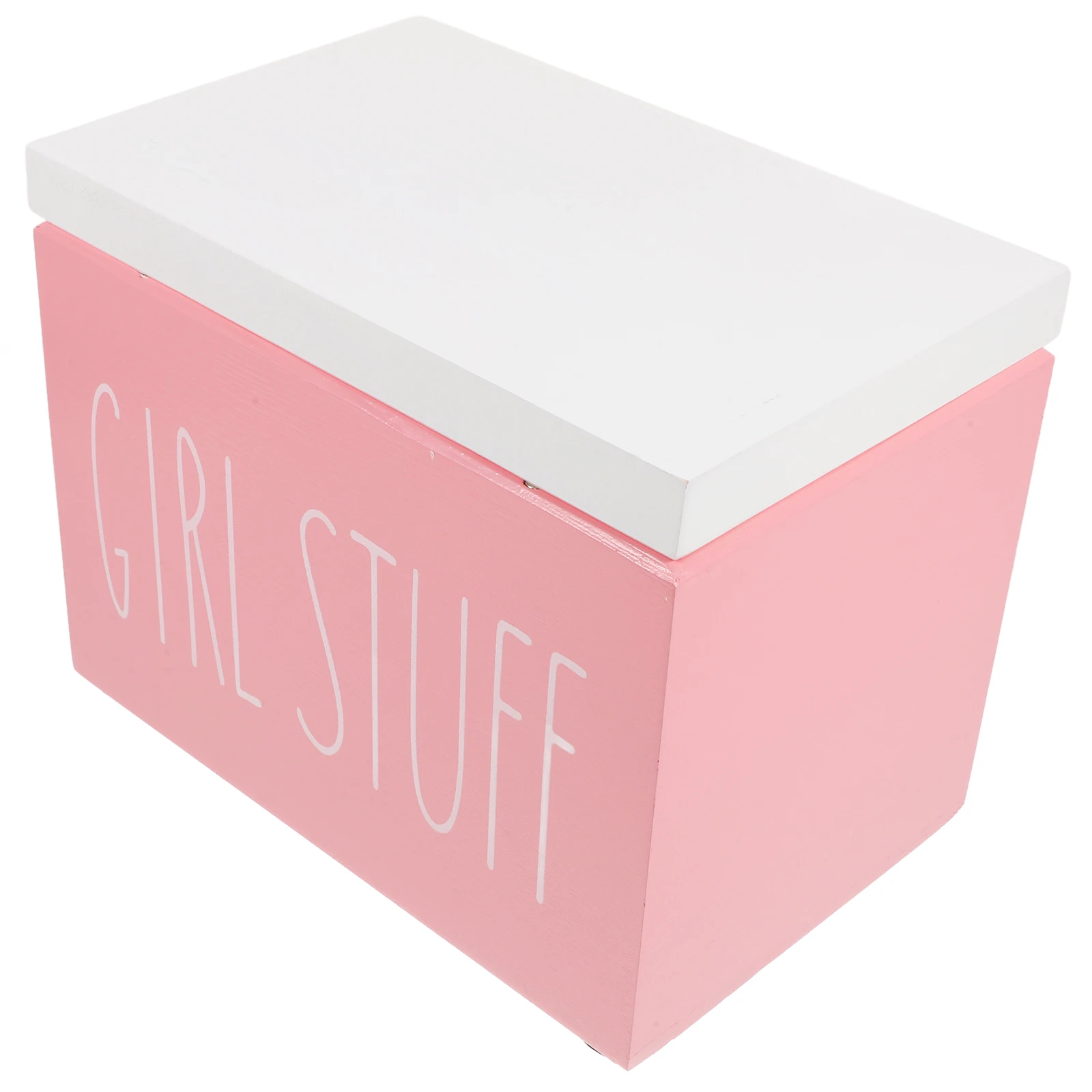 

Sanitary Napkin Storage Box Large Capacity Wooden Bathroom Organizer Dust Proof Lid Design Cotton Swab Container For Feminine