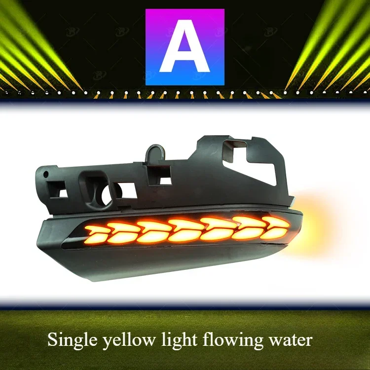 

For Toyota Camry a touch of blue dragon scales special rearview mirror, flowing water turn signal