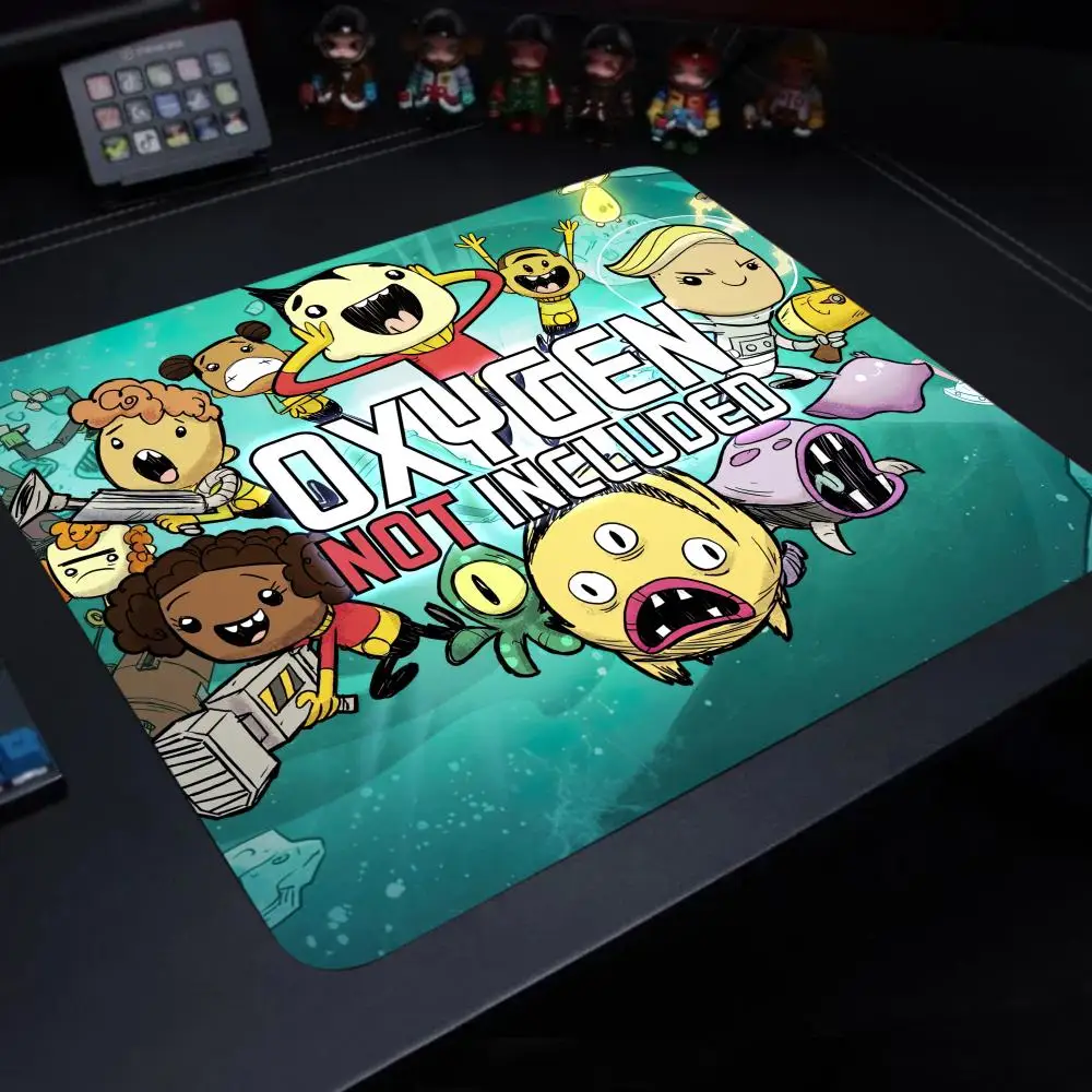 HYBXAXC Oxygen Not Included Mousepad Small Computer Office Game Table Mat XS Rubber Anti-slip Gaming Keyboard pad Anime Desk Mat
