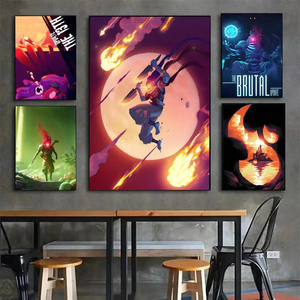 1PC D-dead C-cells Game Poster Poster Painting Wall Art Mural for Living Room Home Decor and Gifts