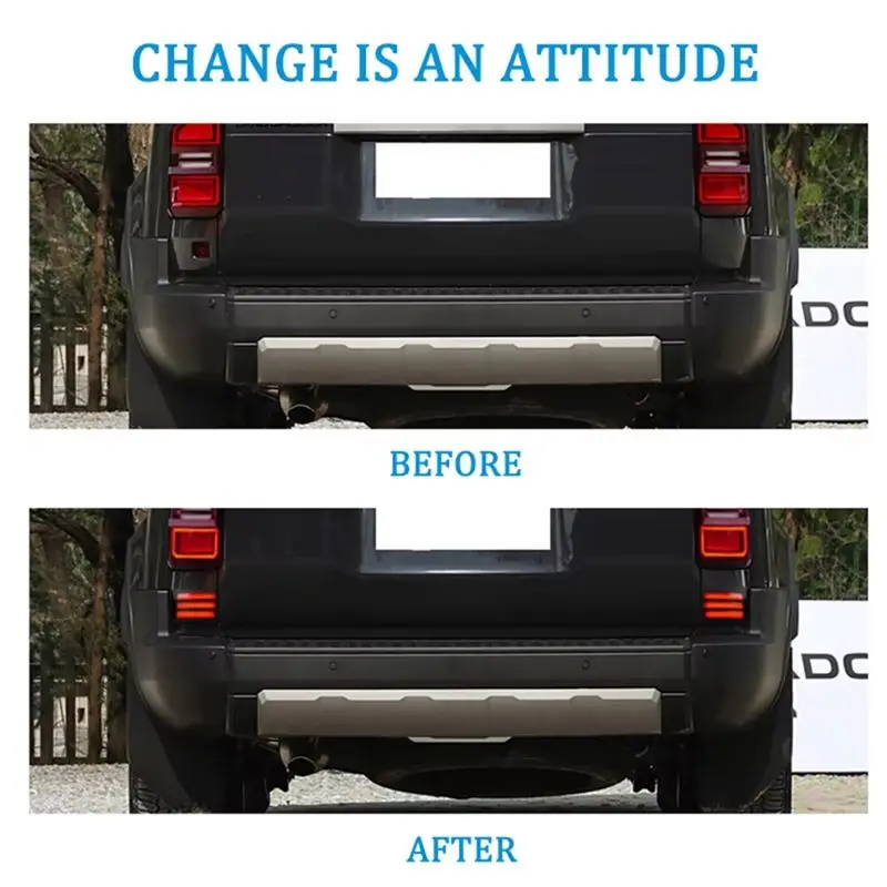 Strict LED Rear Bumper Light For Toyota Land Cruiser 250 Prado LC250 2024 2025 Car Turn Signal Light
