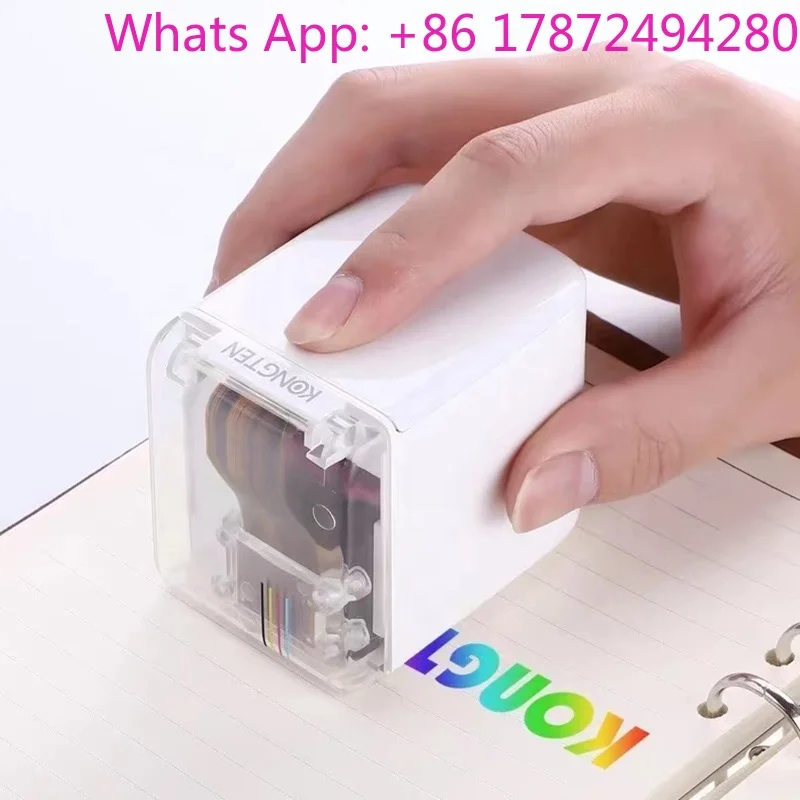 Portable Handheld Edible Ink Printer for Coffee Cake Latte Baking