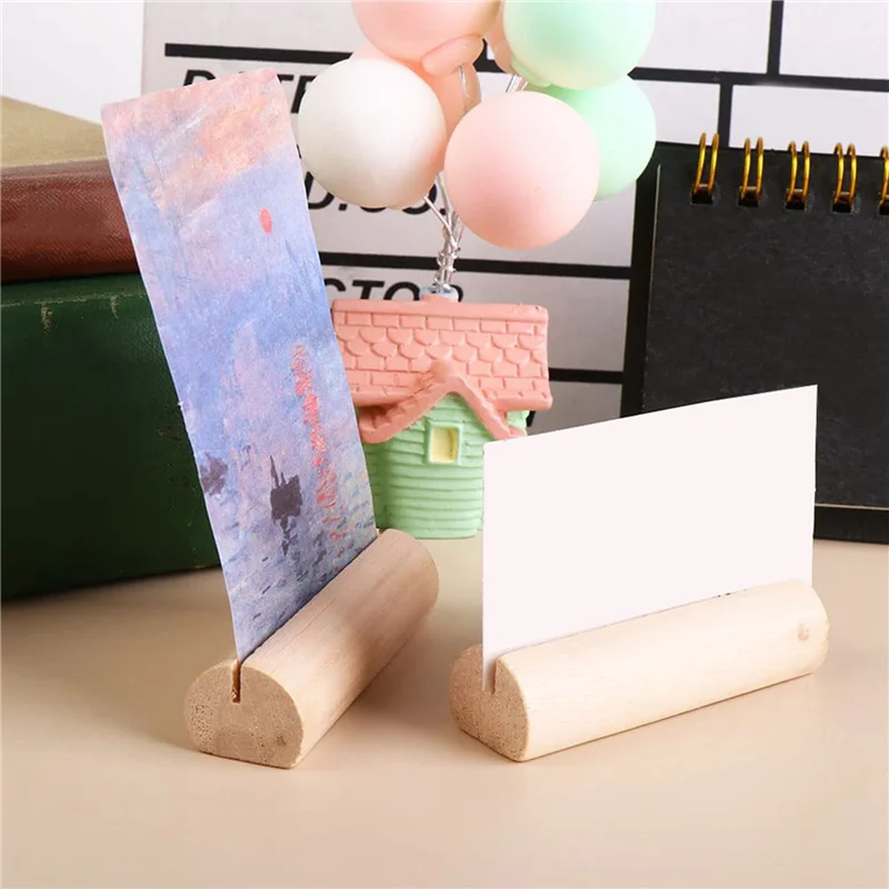 الترويج! 60 قطعة حاملي بطاقات مكان الخشب رقم الجدول الخشبي تقف علامة الزفاف رسالة ريفية اسم S عرض موقف #2