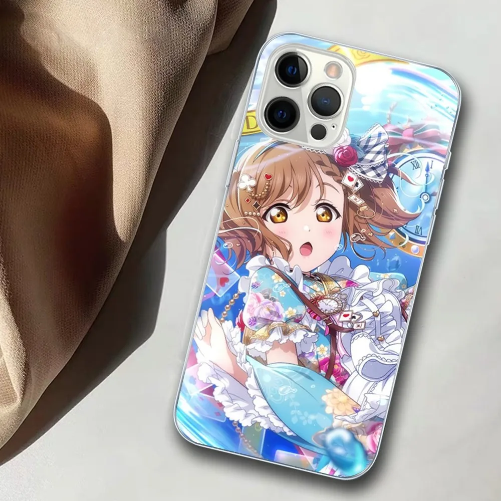 Love Live Anime Phone Case For IPhone 15 14 11 12 13 Mini Pro XS Max Cover 6 7 8 Plus X XR SE 2020 Funda Shell