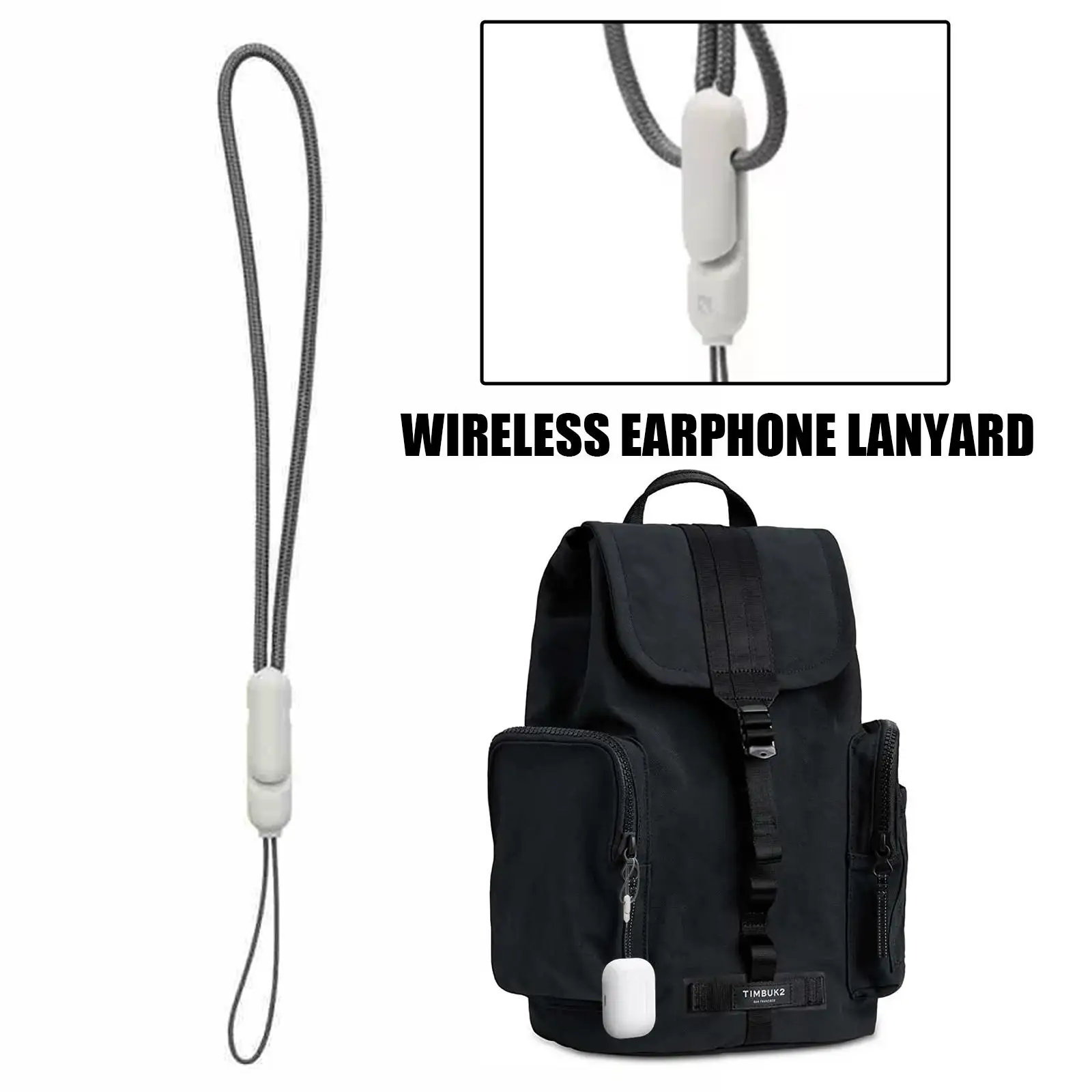 Anti-lost Rope For Earphone Power Bank Original Lanyard Portable Nylon Strap Braided Rope Accessories For Apple Airpods Pro 2