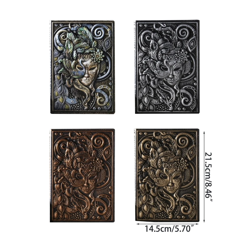 Hardcover Embossed Notebook Notepad Journal Business Notepad