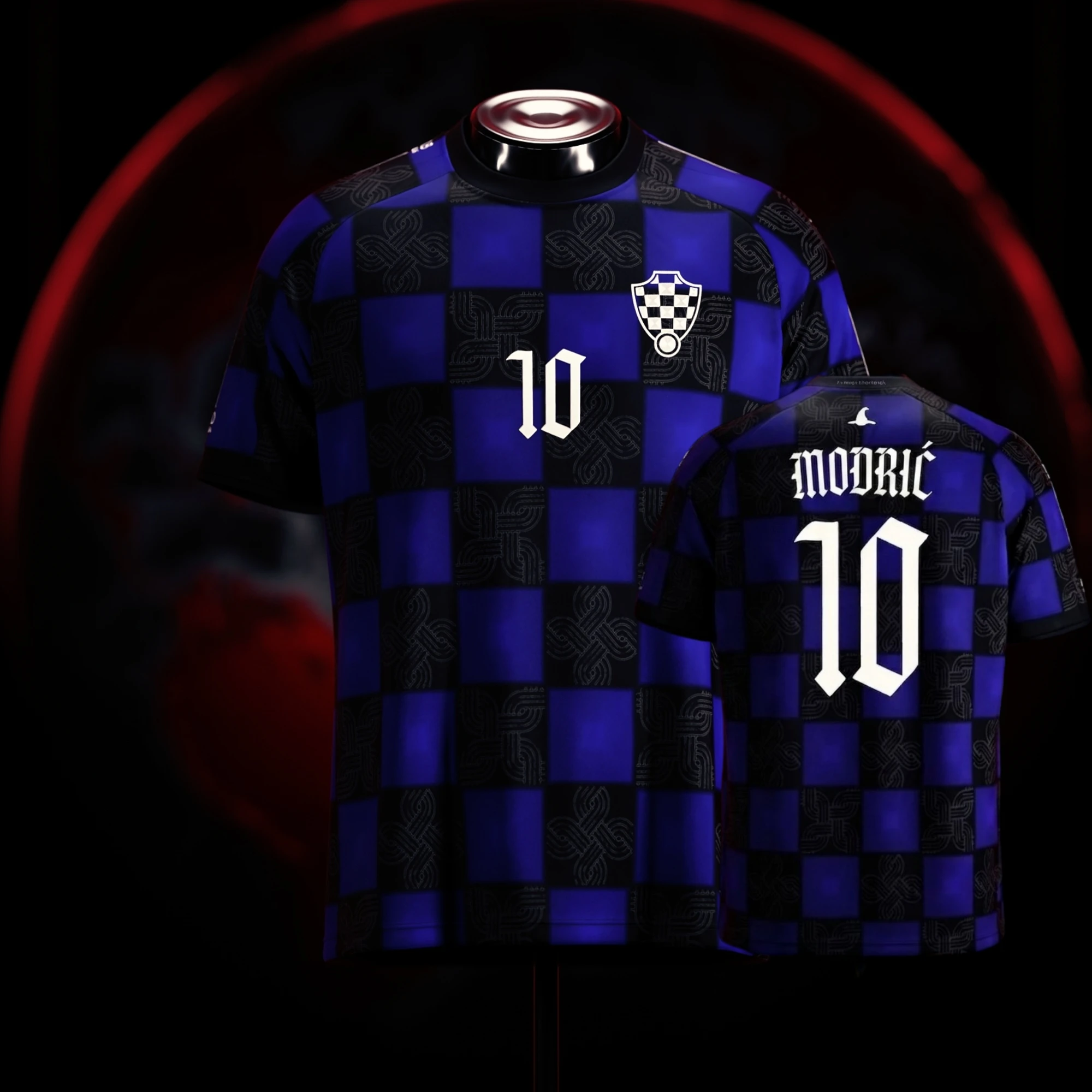 2026 New Modrić #10 Posljednji Ples Croatia Heritage Football Jersey Men's Woman's Breathable Quick-dry Y2k Fan O-Neck T-Shirt