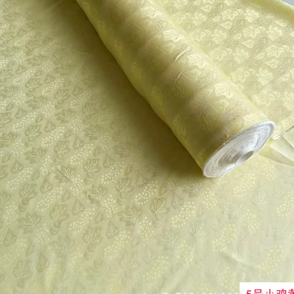 Summer Full-Hole Hollow-out Full-Hole Flower Fabric through-Hole Chinese Cheongsam DIY Hanfu Fabric