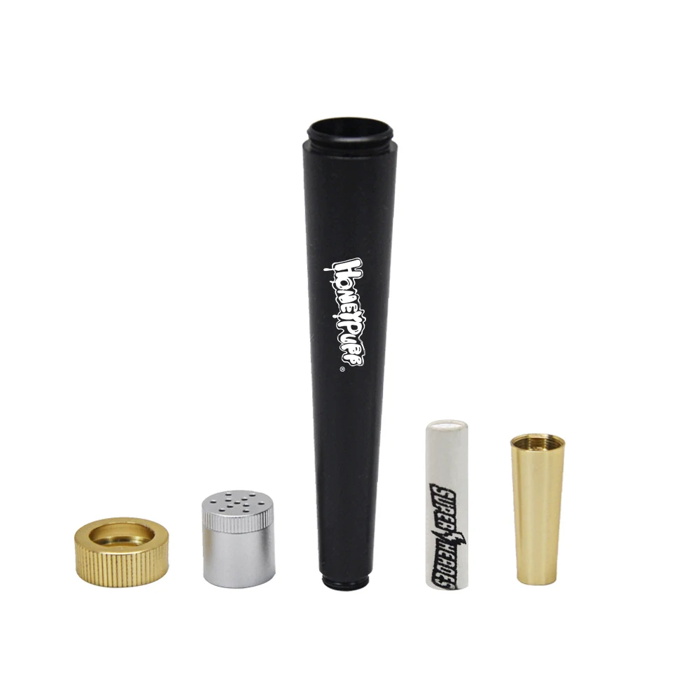 Pipa de Metal para fumar hierba seca con filtro de carbón activado de 5MM, pipa de tabaco extraíble para quemar en seco, accesorios para fumar