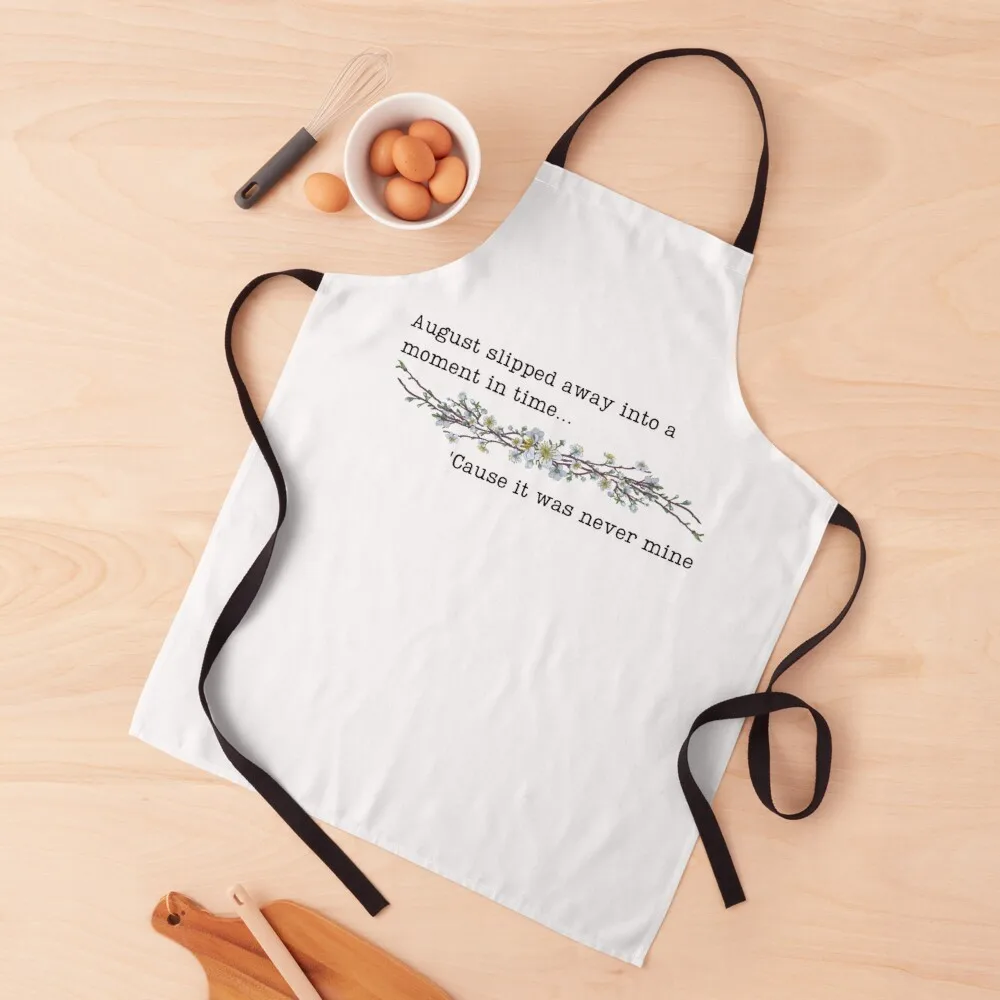 

Cute august lyrics Apron Things For Kitchen Bib For Kitchen Woman Kitchen Home Supplies Apron