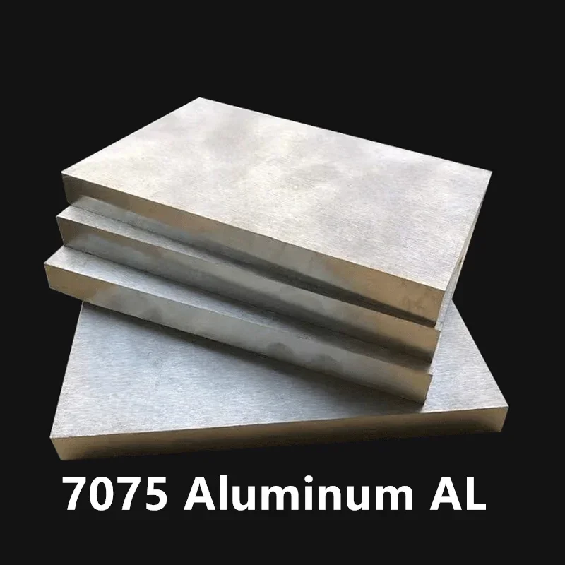 1PC 7075 Aviation Aluminum Alloy Plate Sheet Thickness 15/20/25/30mm Thicked Super Hard Block for CNC Lathe Processing 100-150MM