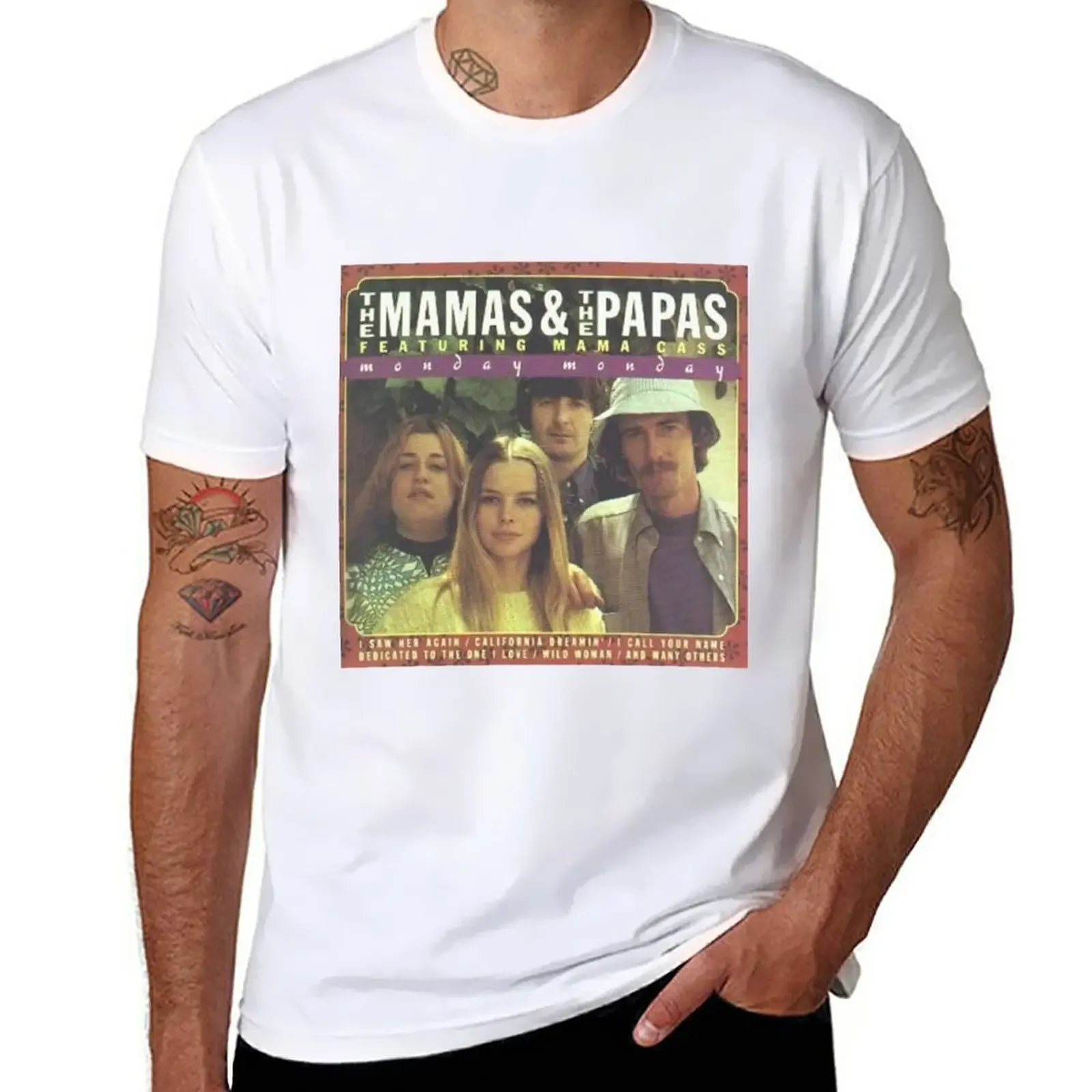 

New The mamas & the papas featuring mama cass T-Shirt summer tops sublime t shirt mens graphic t-shirts funny