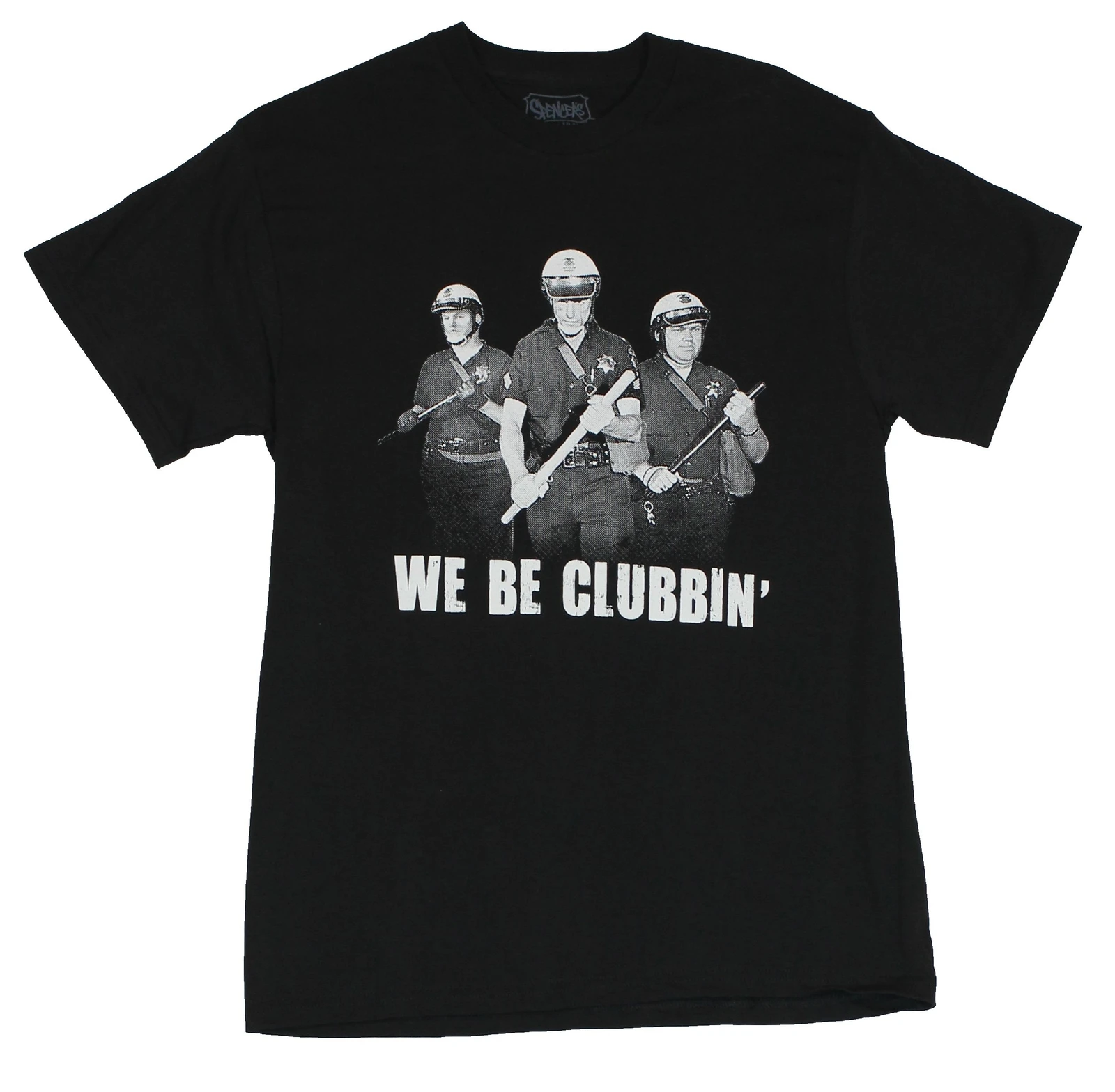 

Новая футболка для взрослых Crude Attitude Cops We Be Clubbin Pic