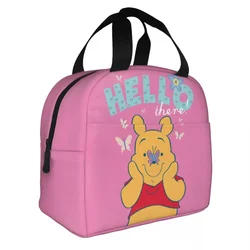 Winnie The Pooh borsa termica per il pranzo borsa termica contenitore per il pranzo ciao a tenuta stagna Tote Lunch Box uomo donna College Outdoor