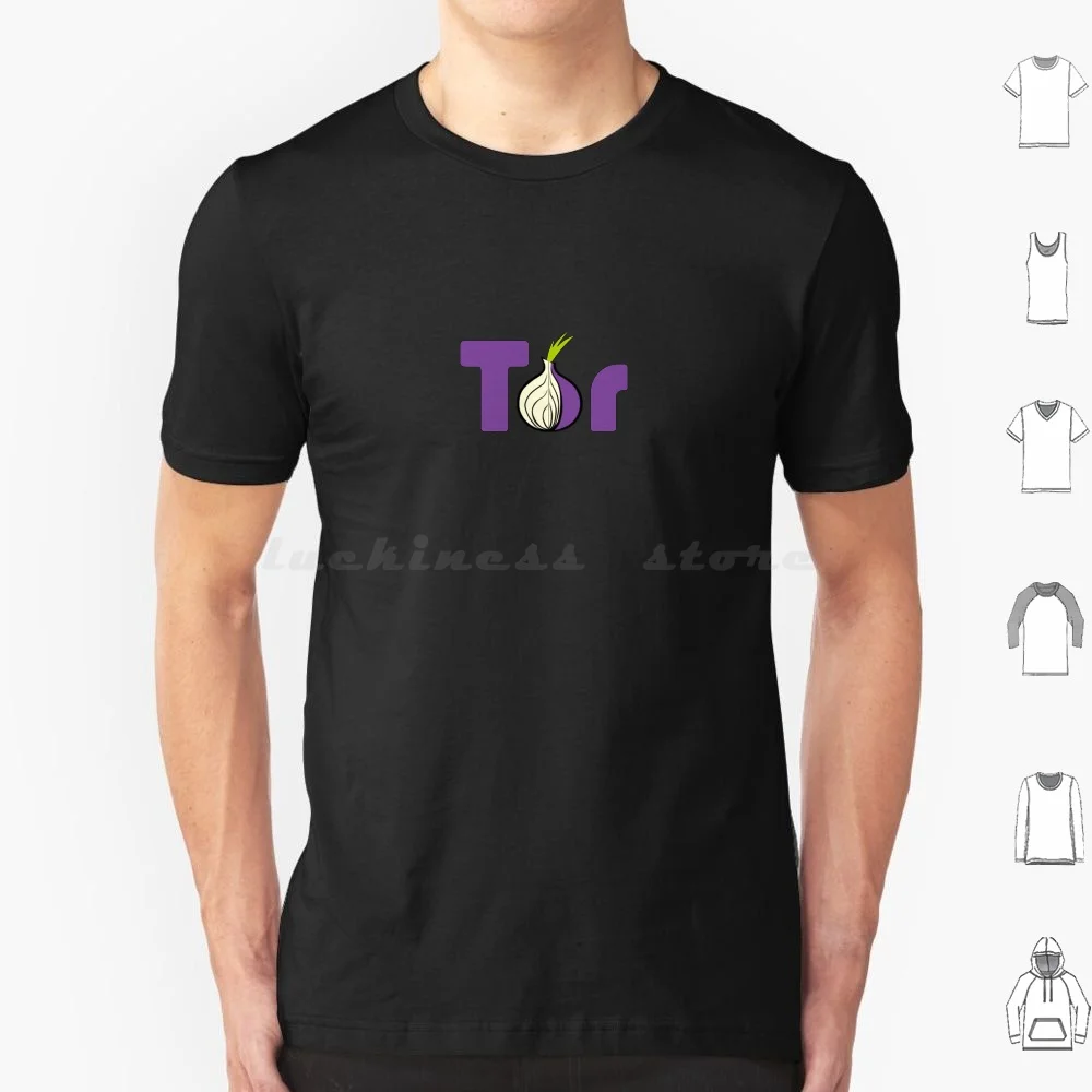 

Tor T Shirt 6xl Cotton Cool Tee Tor Anonymous Internet Browser Firefox Tor Browser