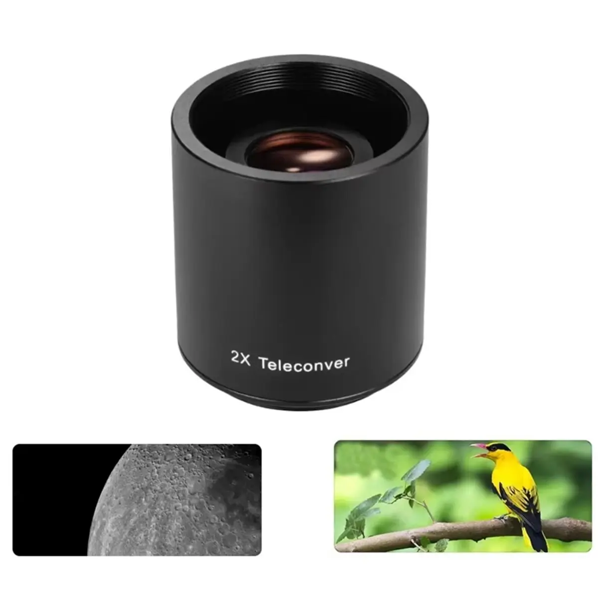 A10R 2x Teleconverter Converter Magnification Lens for 420-800mm 500mm Reflex 900mm Reflex 650-1300mm Camera T-Mount Lenses