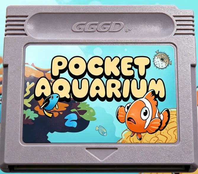 Pocket Aquarium GBC Game Card RaNdom Case