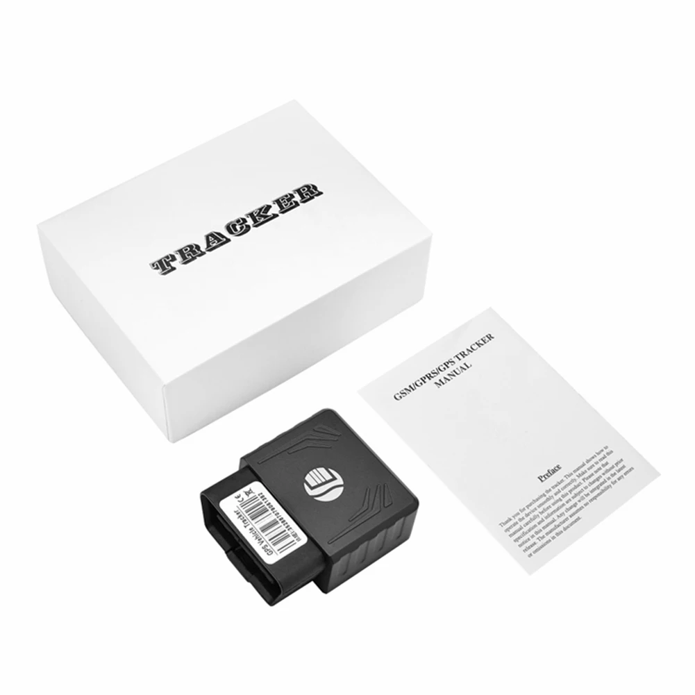 

TK306 GPS Tracker Car Vehicle Tracking Device OBD2 16Pin Locator