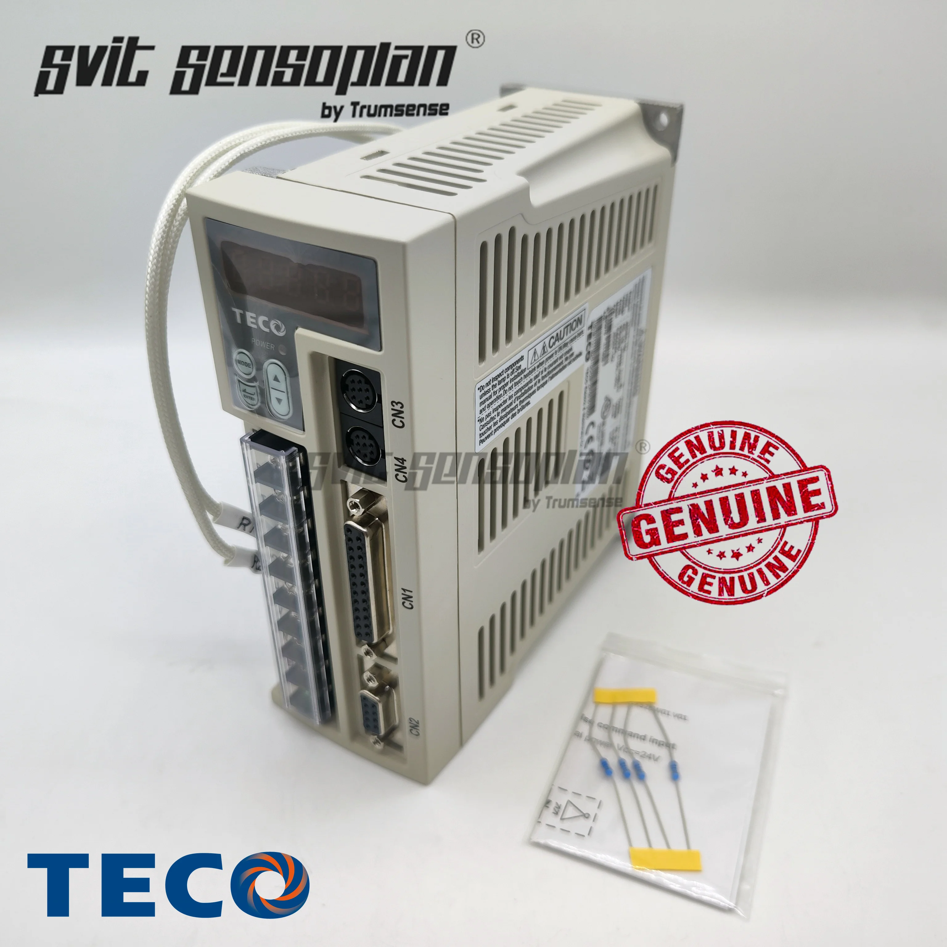 محرك مؤازر TECO-Servo, Match va KW, بمحركين من نوع أصلي W, AC ro V
