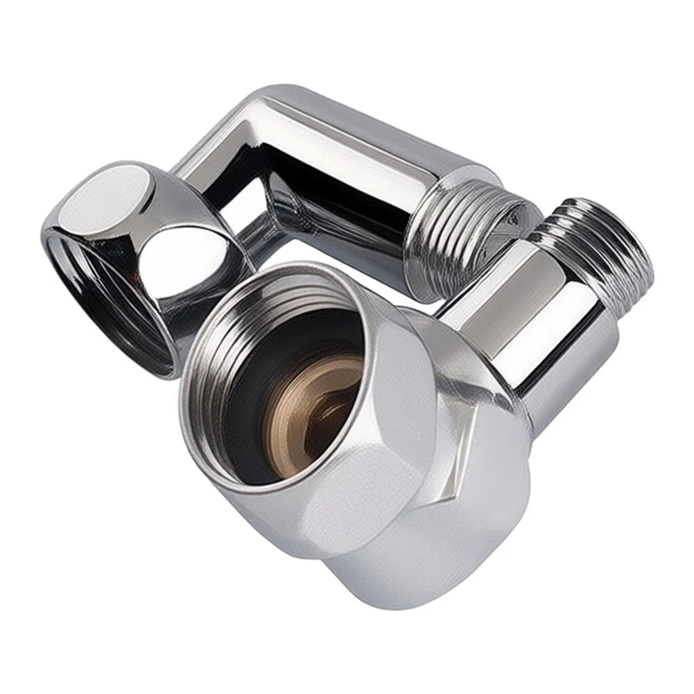 Copper Swivel Elbow Joint Chrome Plated for Heated Towel Racks 360 Degree Rotation Smooth Operation Reliable Fit