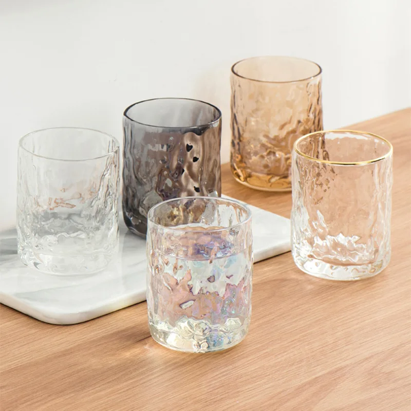 

Online celebrity thickened cup creative drink cup manufacturers wholesale high-value ins wind Japanese household tree glass.